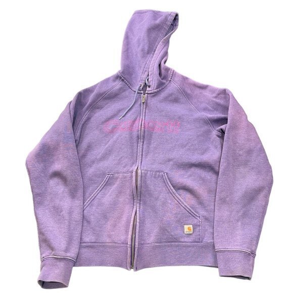 CARHARTT FULL ZIP HOODIE SIZE L | C1 - Picture 1 of 5